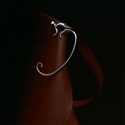 Gancho de Mesa para Carteira – Prateado – Minou – Alessi