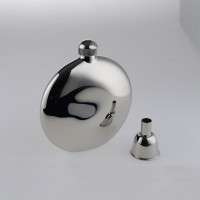 Frasco de Bolso – Prateado – Shot – Alessi