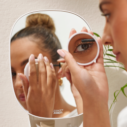 Espelho de Mesa com Organizador de Cosméticos – Creme – Viva – Joseph Joseph