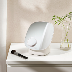 Espelho de Mesa com Organizador de Cosméticos – Creme – Viva – Joseph Joseph