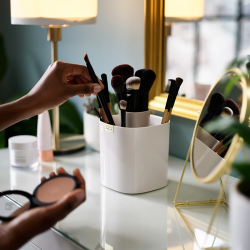 Copo para Pincéis de Maquilhagem – Creme – Viva – Joseph Joseph