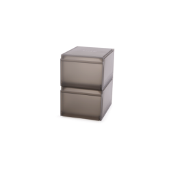 Conjunto de 2 Caixas de Arrumação para Sapatos – Cinza – Shoecase – Joseph Joseph