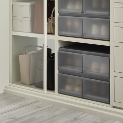 Conjunto de 2 Caixas de Arrumação para Sapatos – Cinza – Shoecase – Joseph Joseph