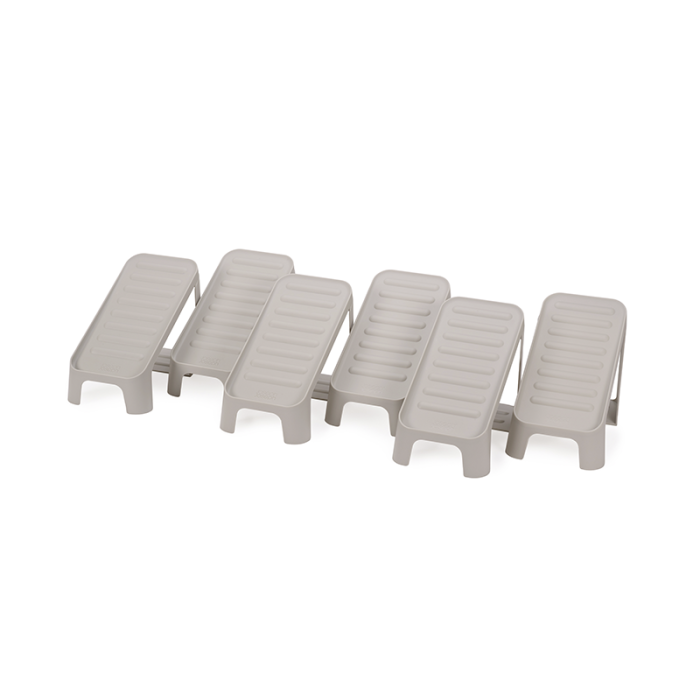 Conjunto de 6 Organizadores para Sapatos – Beje Claro – Shoe-In – Joseph Joseph