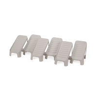 Conjunto de 6 Organizadores para Sapatos – Beje Claro – Shoe-In – Joseph Joseph