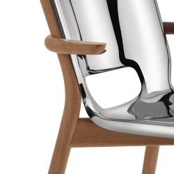 Cadeira Poêle com Apoio de Braços | Alessi