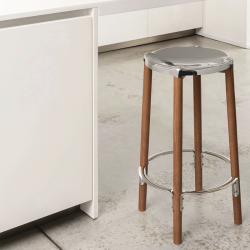 High Stool Footstool - Poêle - Alessi