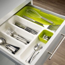 Organizador De Talheres - Drawerstore Verde - Joseph Joseph