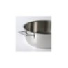 Tacho Baixo 24Cm - Pots And Pans Prata - A Di Alessi