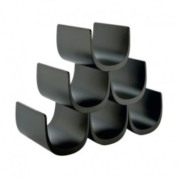 Garrafeira Modular (6 Garrafas) Preto - Noè - Alessi