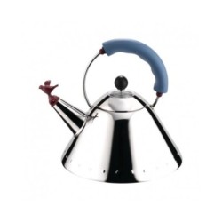 Chaleira com Bico em Forma de Pássaro Azul Claro - Alessi
