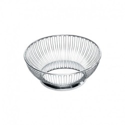 Cesto/Fruteira Redonda Ø15Cm Inox - Alessi