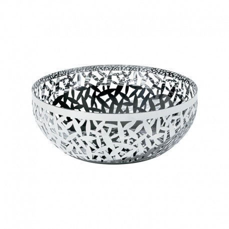 Frutero perforado Cactus! de acero inoxidable - Alessi