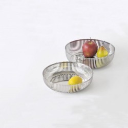 Cesto Redondo Ø15Cm Inox - Alessi