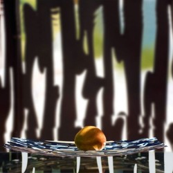 Centro De Mesa - Bark Inox - Alessi