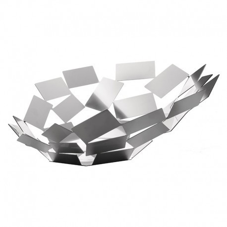 Centre de table La Stanza dello Scirocco en acier inoxydable - Alessi