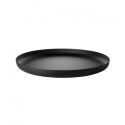 Tabuleiro Redondo Preto - Extra Ordinary Metal - Alessi