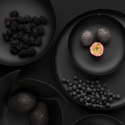Fruteira ø21cm Preto - Extra Ordinary Metal - Alessi