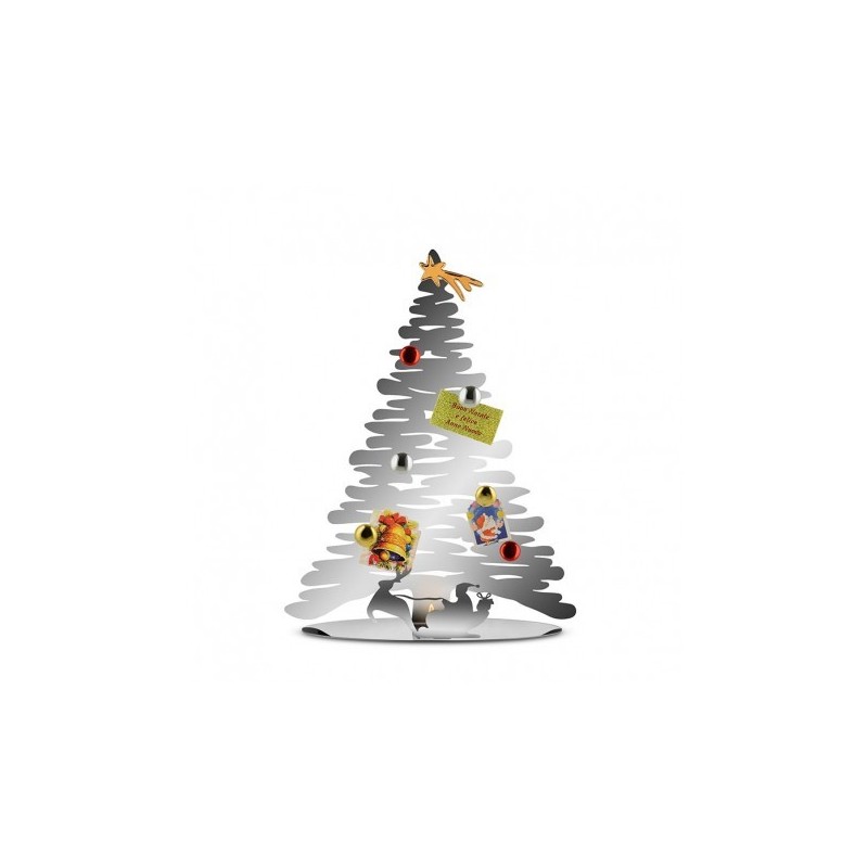Árvore de Natal Decorativa 45cm - Bark for Christmas Prata - Alessi