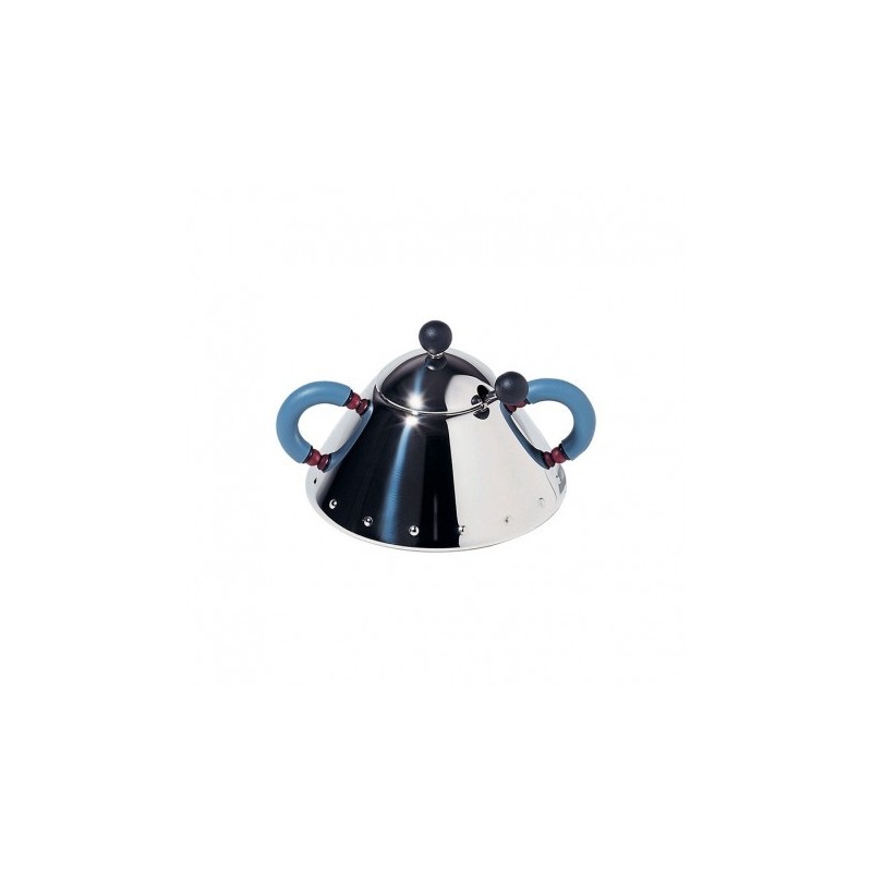 Açucareiro com Colher Azul - 9097 - Alessi