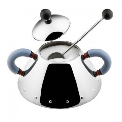 Açucareiro com Colher Azul - 9097 - Alessi