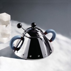 Açucareiro com Colher Azul - 9097 - Alessi