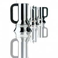 Espressokocher – 9090 Edelstahl – Alessi