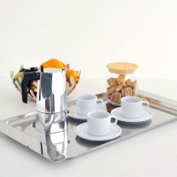 Cafetière à expresso – Ossidiana Inox – Alessi