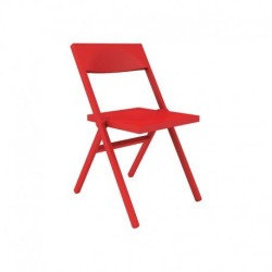Cadeira Dobrável e Empilhável Vermelho – Piana - Alessi