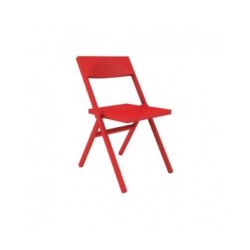 Cadeira Dobrável e Empilhável Vermelho – Piana - Alessi