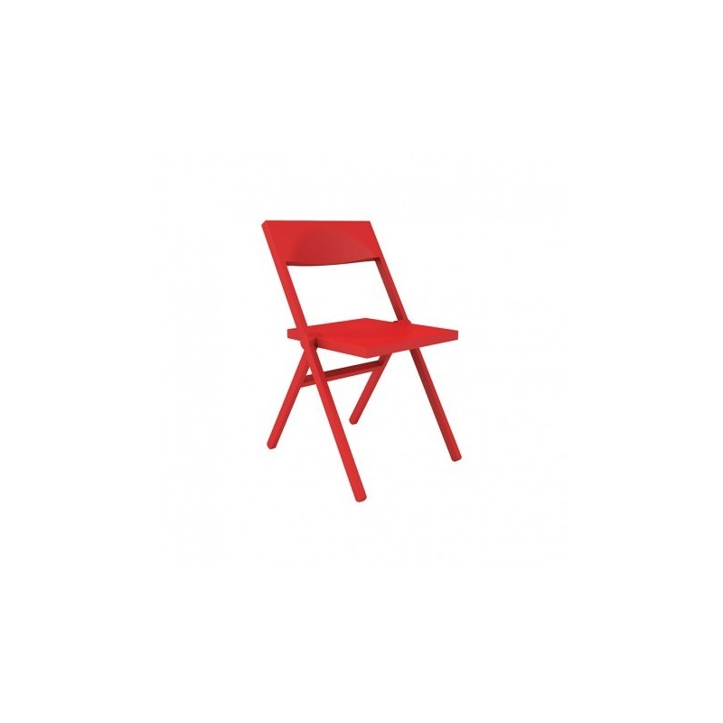 Cadeira Dobrável e Empilhável Vermelho – Piana - Alessi