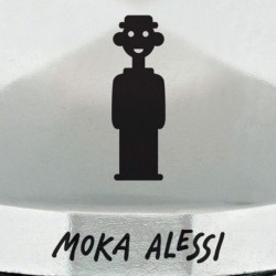Cafeteira para Café Expresso 70ml - Moka Alessi Inox - A Di Alessi