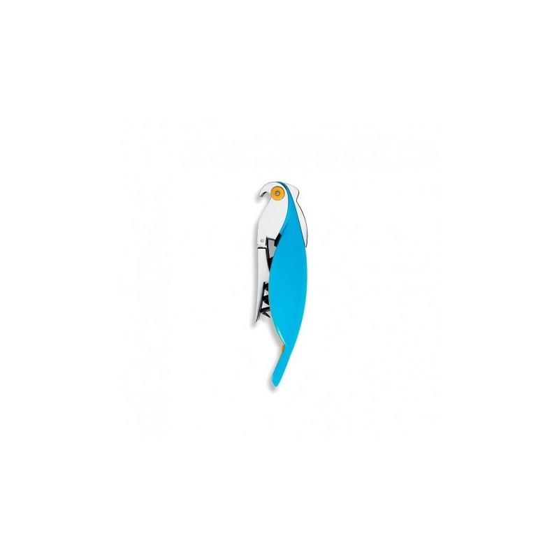 Saca-Rolhas Sommelier Azul - Parrot - A Di Alessi