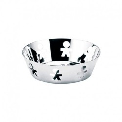 Fruteira Redonda Ø18cm - Girotondo Inox - A Di Alessi