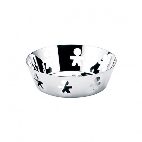 Round Fruit Bowl - Girotondo Stainless Steel - A di Alessi