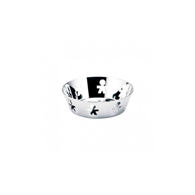 Fruteira Redonda Ø18cm - Girotondo Inox - A Di Alessi