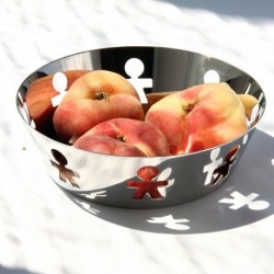 Fruteira Redonda Ø18cm - Girotondo Inox - A Di Alessi