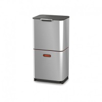Cubo de basura de acero inoxidable - Totem Max - Joseph Joseph