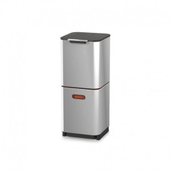 Balde do Lixo 40L Inox - Totem Compact - Joseph Joseph