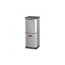 Balde do Lixo 40L Inox - Totem Compact - Joseph Joseph