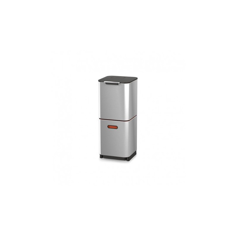 Balde do Lixo 40L Inox - Totem Compact - Joseph Joseph
