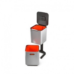 Balde do Lixo 40L Inox - Totem Compact - Joseph Joseph