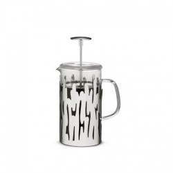 Cafeteira de Êmbolo Cinza - Barkoffee - Alessi