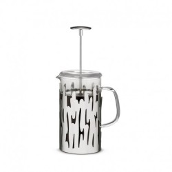 Cafeteira de Êmbolo Cinza - Barkoffee - Alessi
