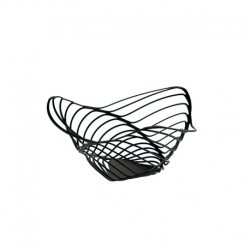 Fruteira Alta Ø26cm Preto - Trinity - Alessi