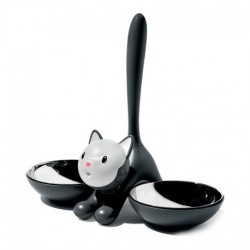 Taça Dupla para Gato Preto - Tigrito - A Di Alessi