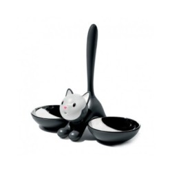 Taça Dupla para Gato Preto - Tigrito - A Di Alessi