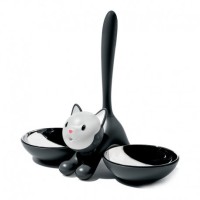 Comedero doble para gato - Tigrito - A Di Alessi