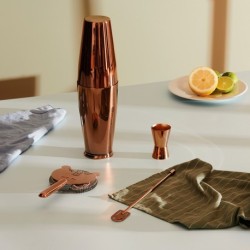Shaker Americano ou Boston Cobre - Mixology - Alessi