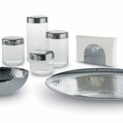 Porta-Guardanapos - Veneer Prata - Alessi